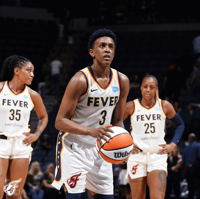 Smith con 21 puntos, 14 rebotes; Fever venció a Lynx 84-80