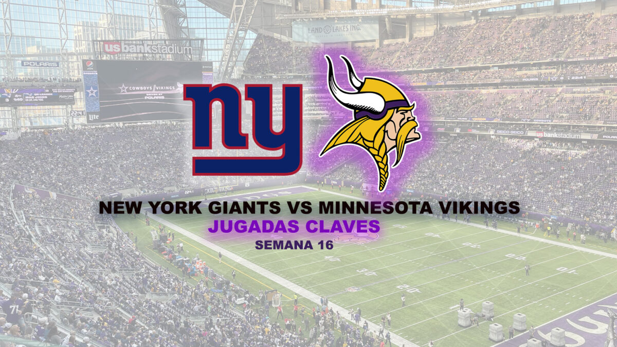 New York Giants 24, Minnesota Vikings 27: Jugadas claves del partido