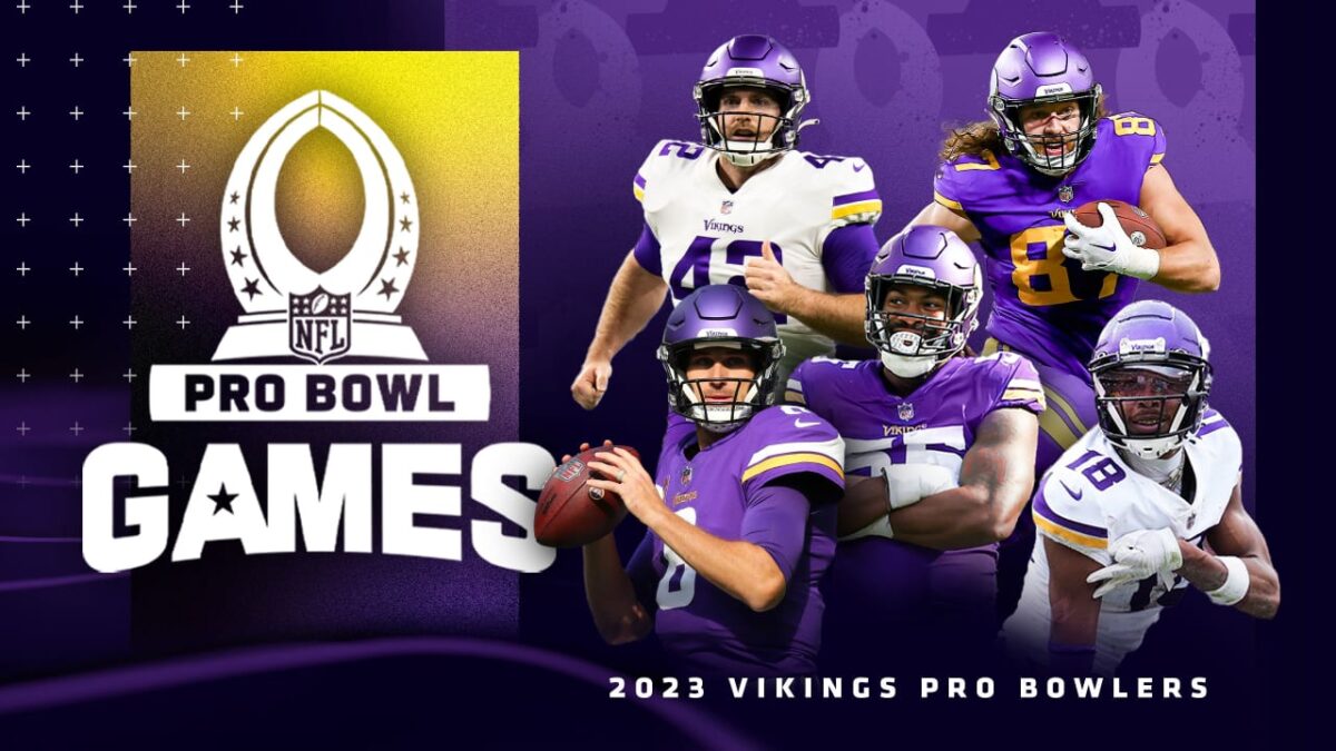Cinco jugadores de los Minnesota Vikings han sido seleccionados al NFL Pro Bowl 2023