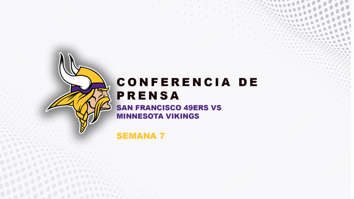 Conferencia de prensa | San Francisco 49ers vs. Minnesota Vikings | Semana 7