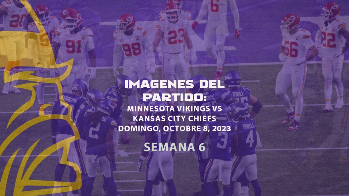 Imágenes del partido | Minnesota Vikings vs Kansas City Chiefs | Octubre, 8, 2023