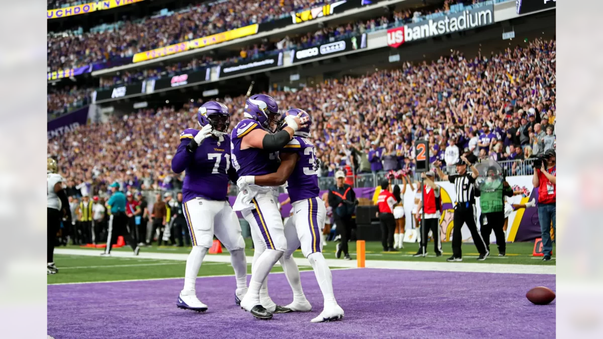 New Orleans 19, Minnesota Vikings: Con otra excelente actuación de Dobbs, los Vikings logran una victoria sobre Nueva Orleans 