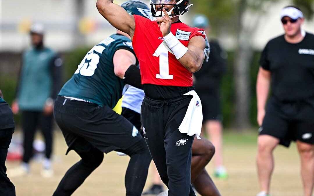 SUPER BOWL LIX: ENTRENAMIENTO: Los Philadelphia Eagles cerraron la semana con su práctica más liviana previa al Super Bowl el viernes.