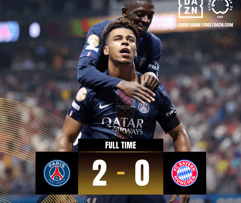 El PSG avanza a semifinales del Mundial de Clubes en un partido marcado por la lesión de Musiala