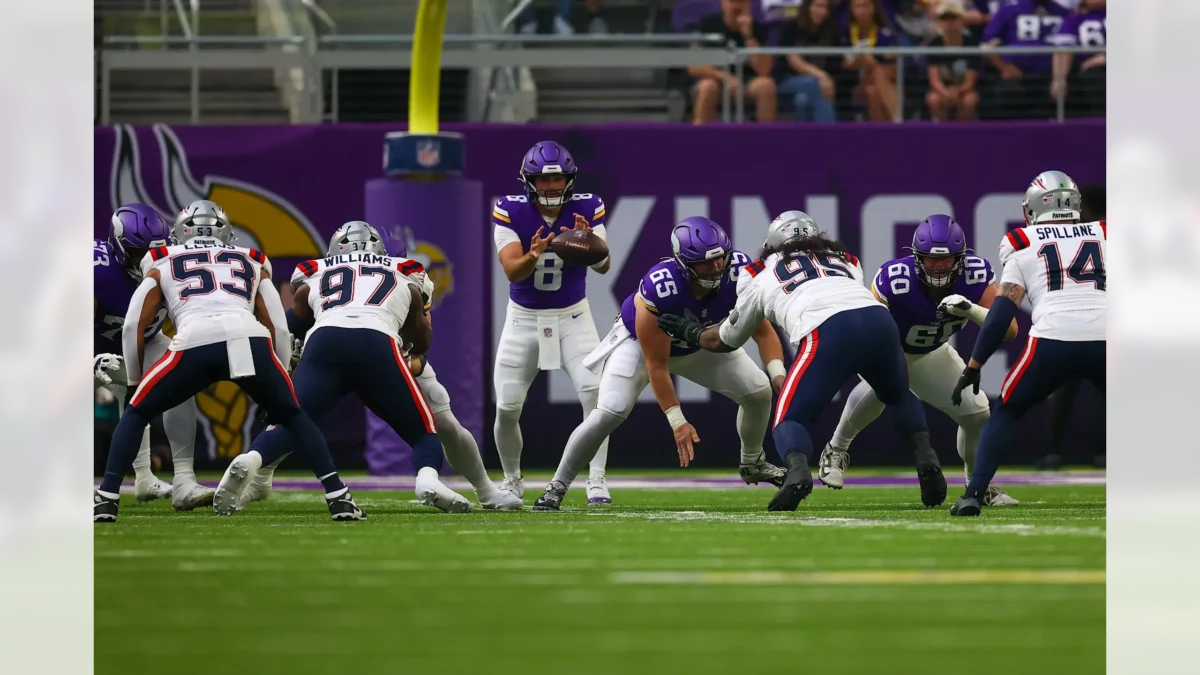 Los Patriots superan a los Vikings 20-12 en partido de pretemporada