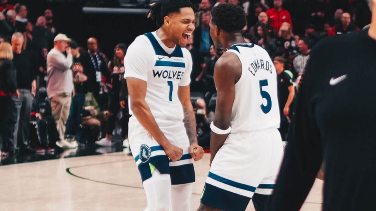 Edwards Anota 41 Puntos y Lidera a los Timberwolves en la Victoria Inaugural de la Temporada Sobre los Trail Blazers