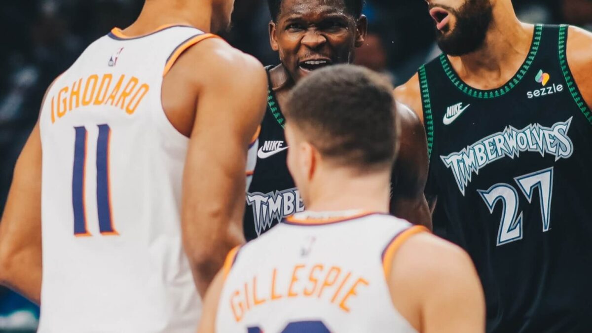 Los Suns Superan los 40 Puntos de Edwards y Rompen la Racha Ganadora de los Timberwolves