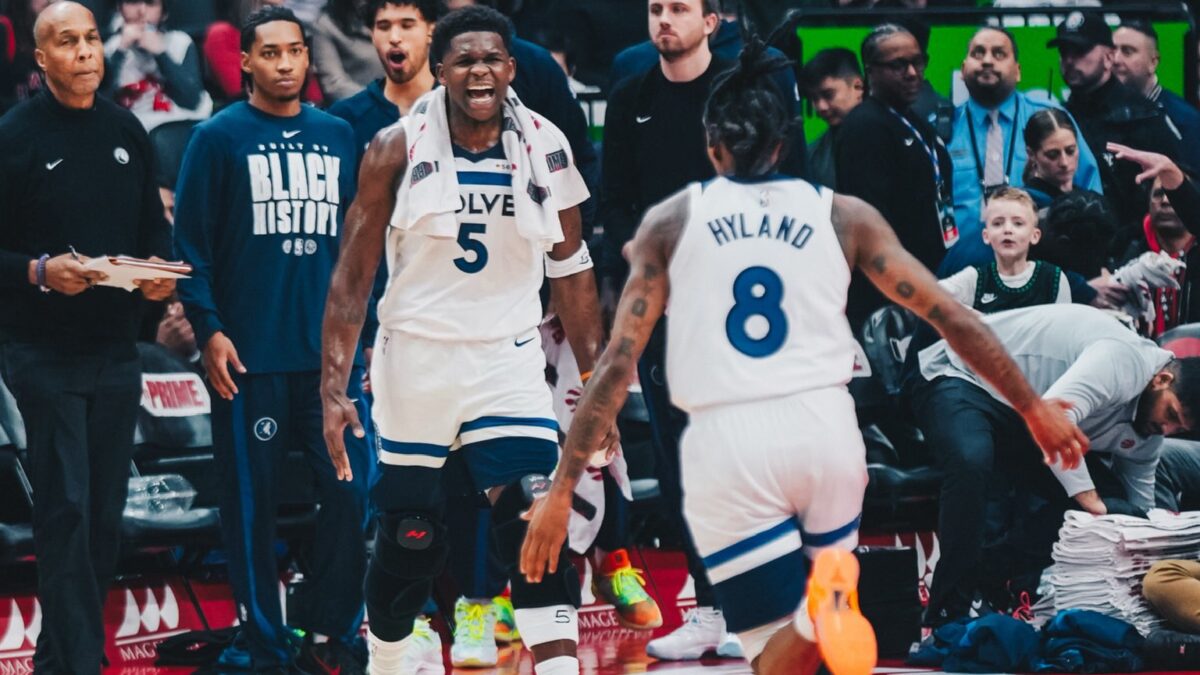 Timberwolves se recupera de un déficit de 18 puntos para superar a los Raptors: La primera victoria en Toronto desde 2021 