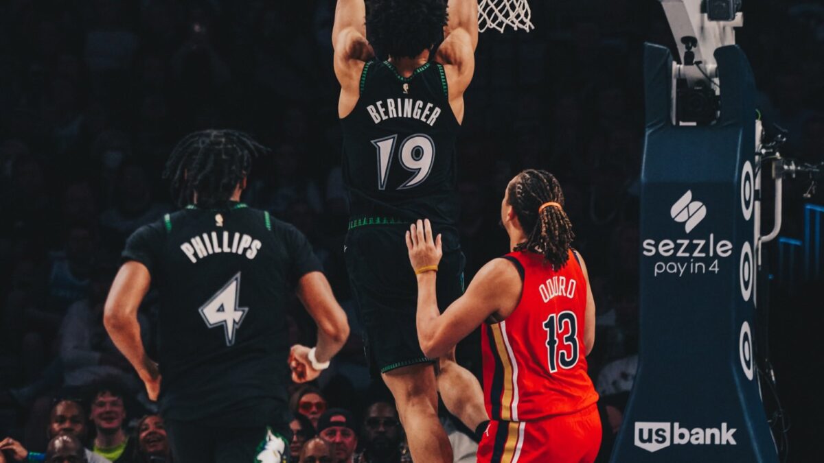 Los Wolves cierran la temporada con victoria y el Target Center se rinde ante Garnett