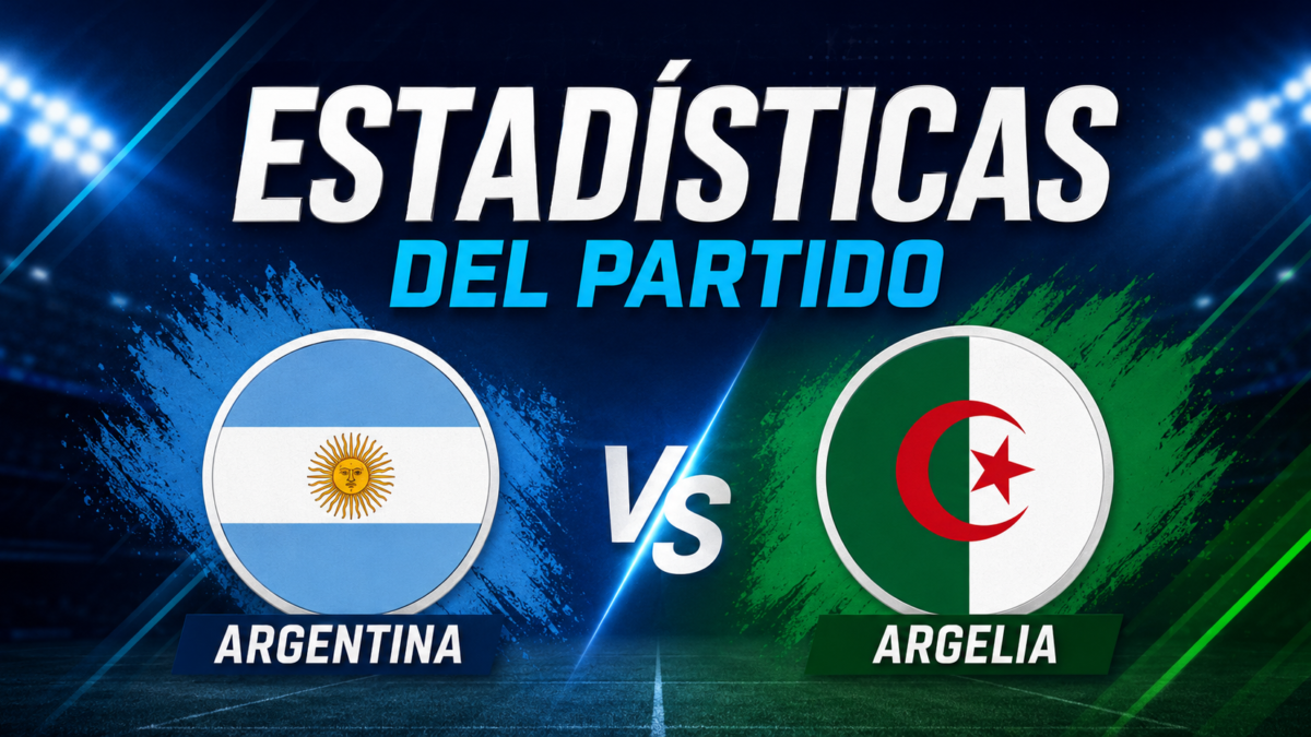 Estadísticas del partido: Argentina aplasta a Argelia con autoridad: dominio, eficacia y show de Messi