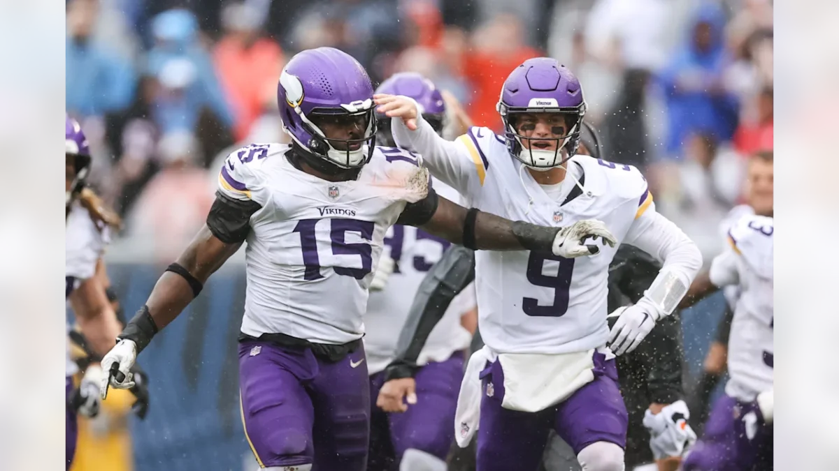 Minnesota Vikings vencen 9-3 a Chicago Bears con una defensa dominante