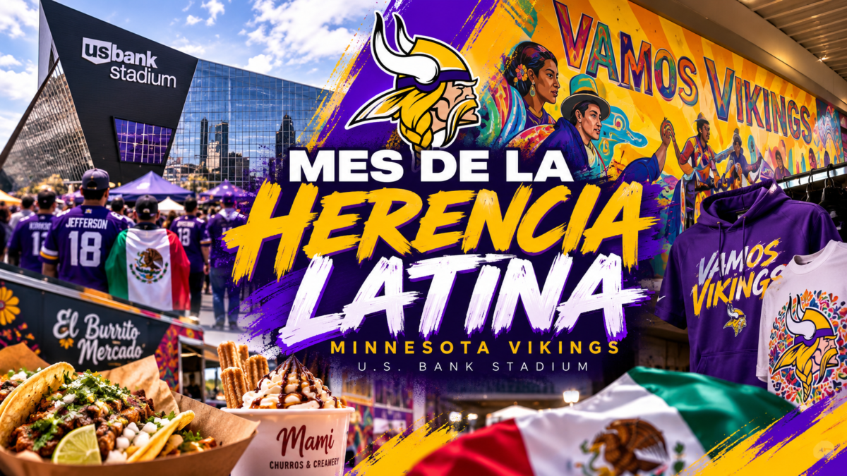 Así se vivió el Mes de la Herencia Latina con los Minnesota Vikings